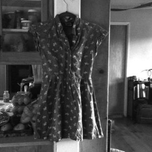 Grey dog dress